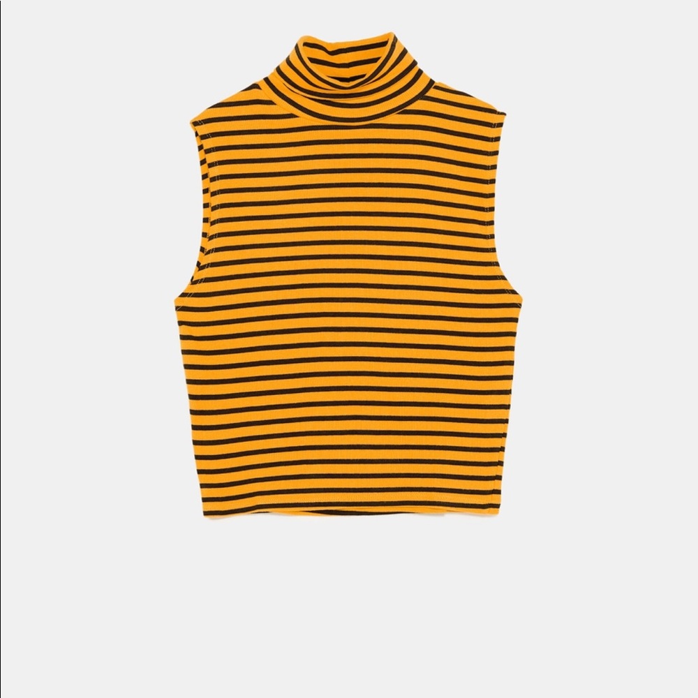 ZARA Ribbed Tank Top - Picture 6 of 6